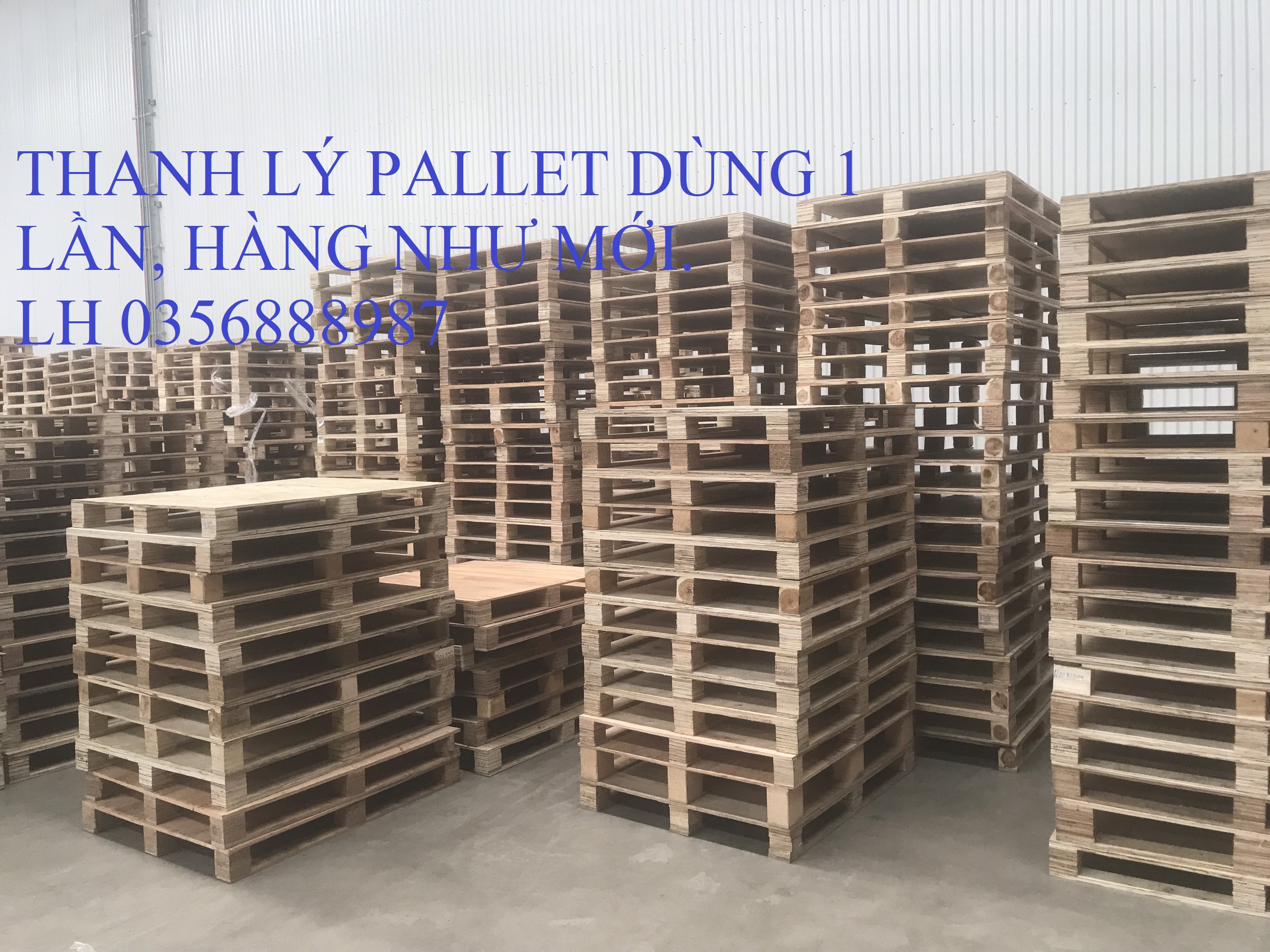Chuyên thu mua pallet gỗ cũ tận nơi